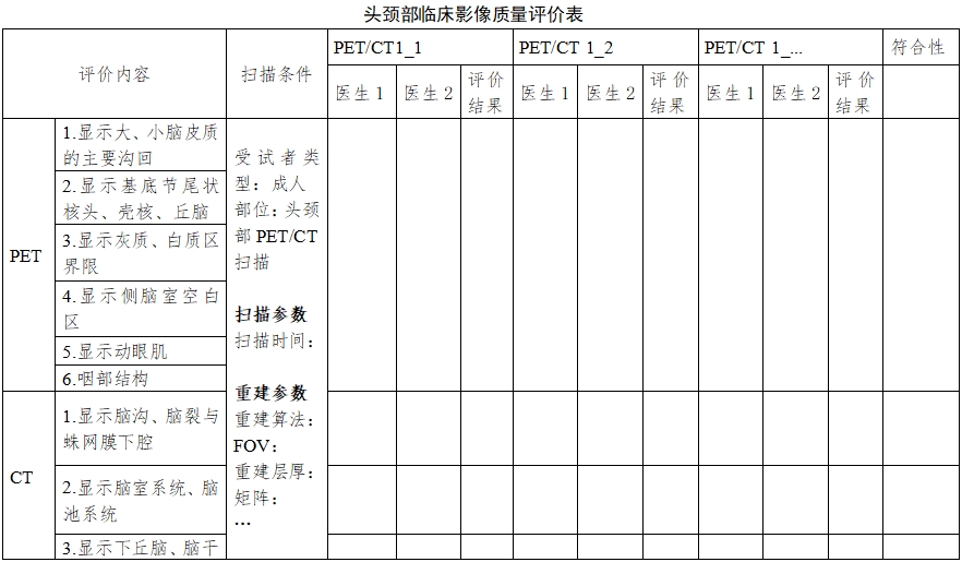正電子發(fā)射/X射線(xiàn)計(jì)算機(jī)斷層成像系統(tǒng)同品種臨床評(píng)價(jià)注冊(cè)審查指導(dǎo)原則（2023年第31號(hào)）(圖8)